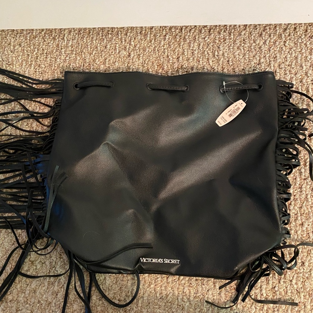 VICTORIA SECRET Black Backpack